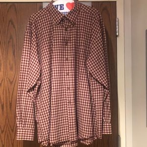 Sir Pendleton button down plaid men’s dress shirt